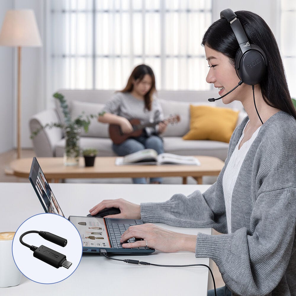 ASUS AI Noise-Cancelling Microphone Adapter