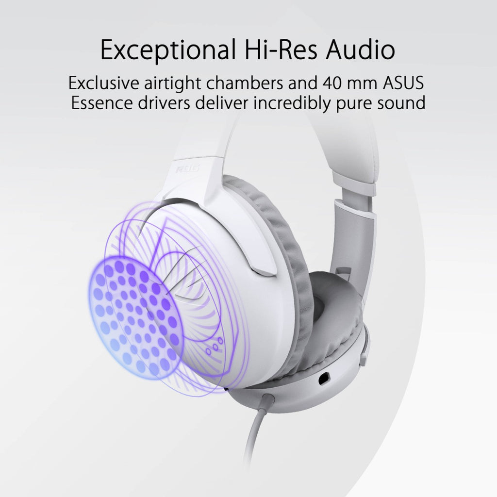 ASUS ROG Strix Go Core Gaming Headset (Moonlight White)