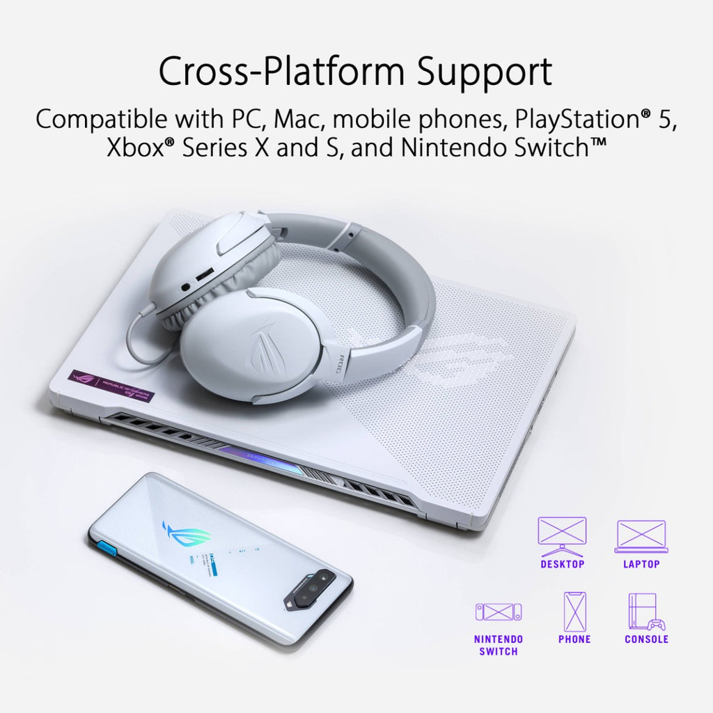 ASUS ROG Strix Go Core Gaming Headset (Moonlight White)