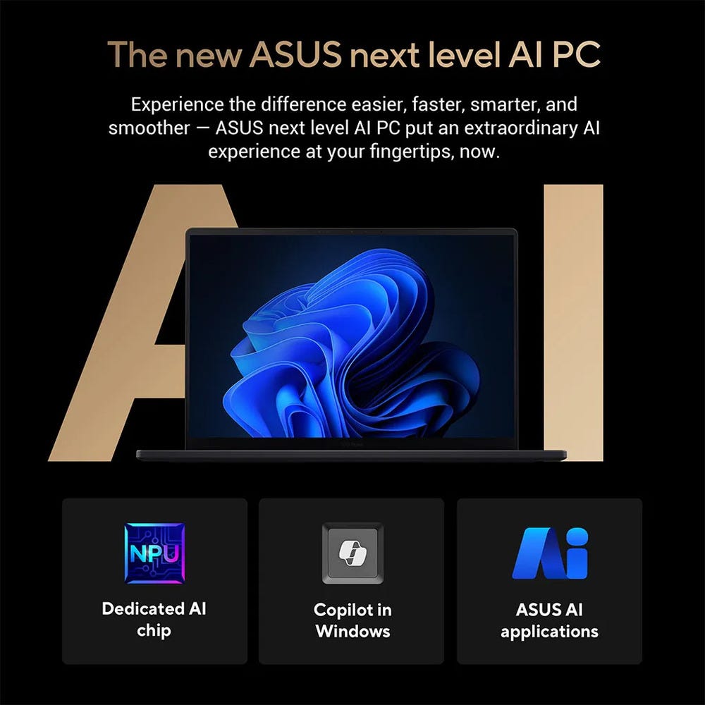Asus ProArt P16 16" 120Hz 4K Copilot+ Laptop RAI 9 HX 370 64GB 2TB RTX5080 W11P