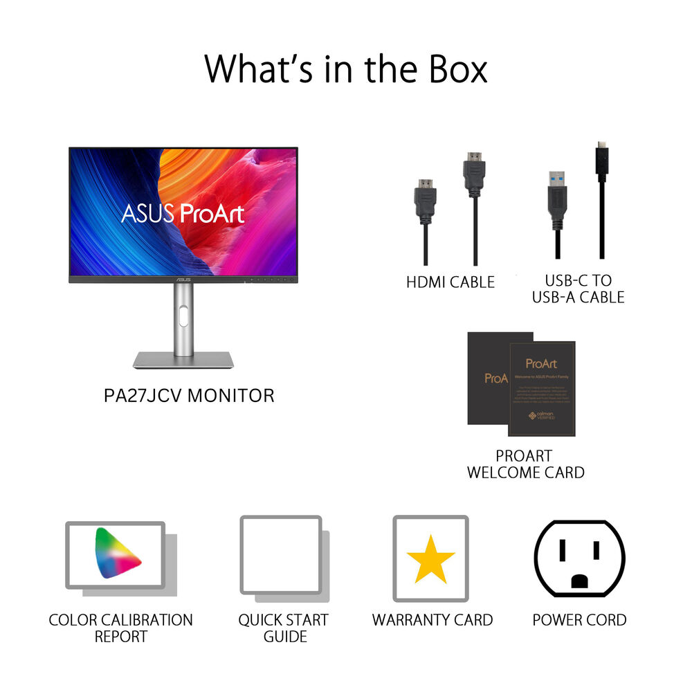 ASUS ProArt PA27JCV 27" 5K 60Hz 5ms IPS Monitor