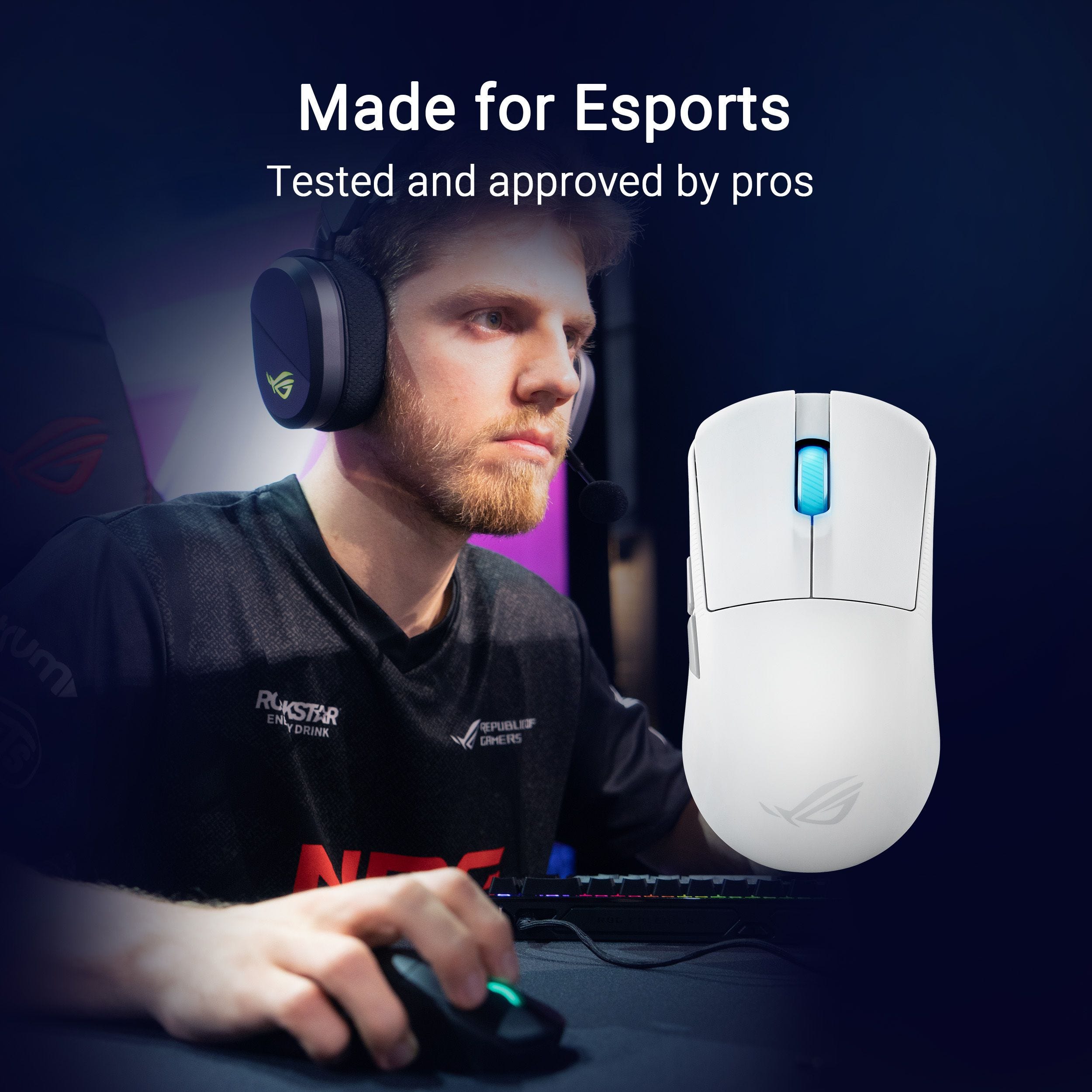 ASUS ROG Harpe Ace Mini Ultralight Gaming Mouse (White)