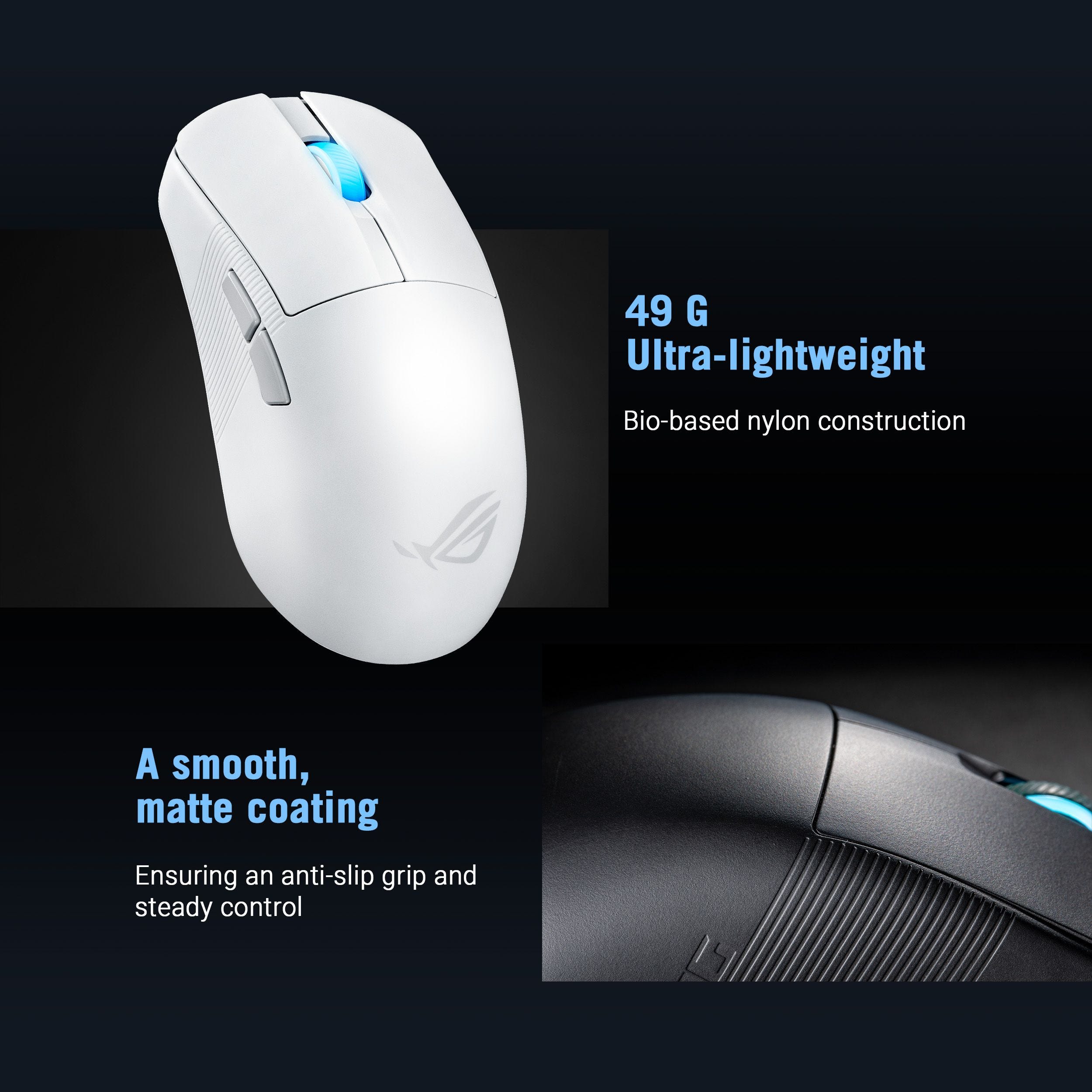 ASUS ROG Harpe Ace Mini Ultralight Gaming Mouse (White)