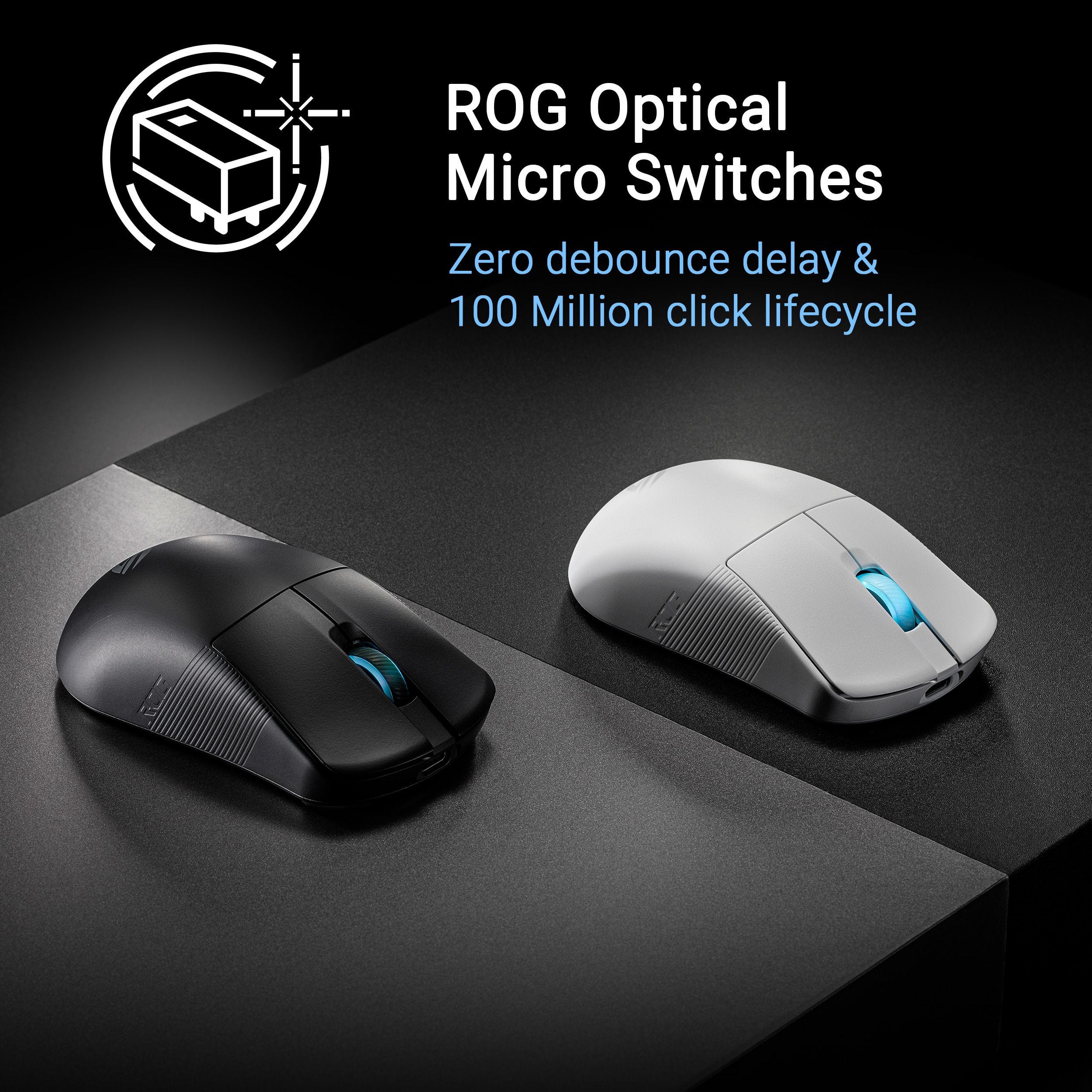 ASUS ROG Harpe Ace Mini Ultralight Gaming Mouse (White)