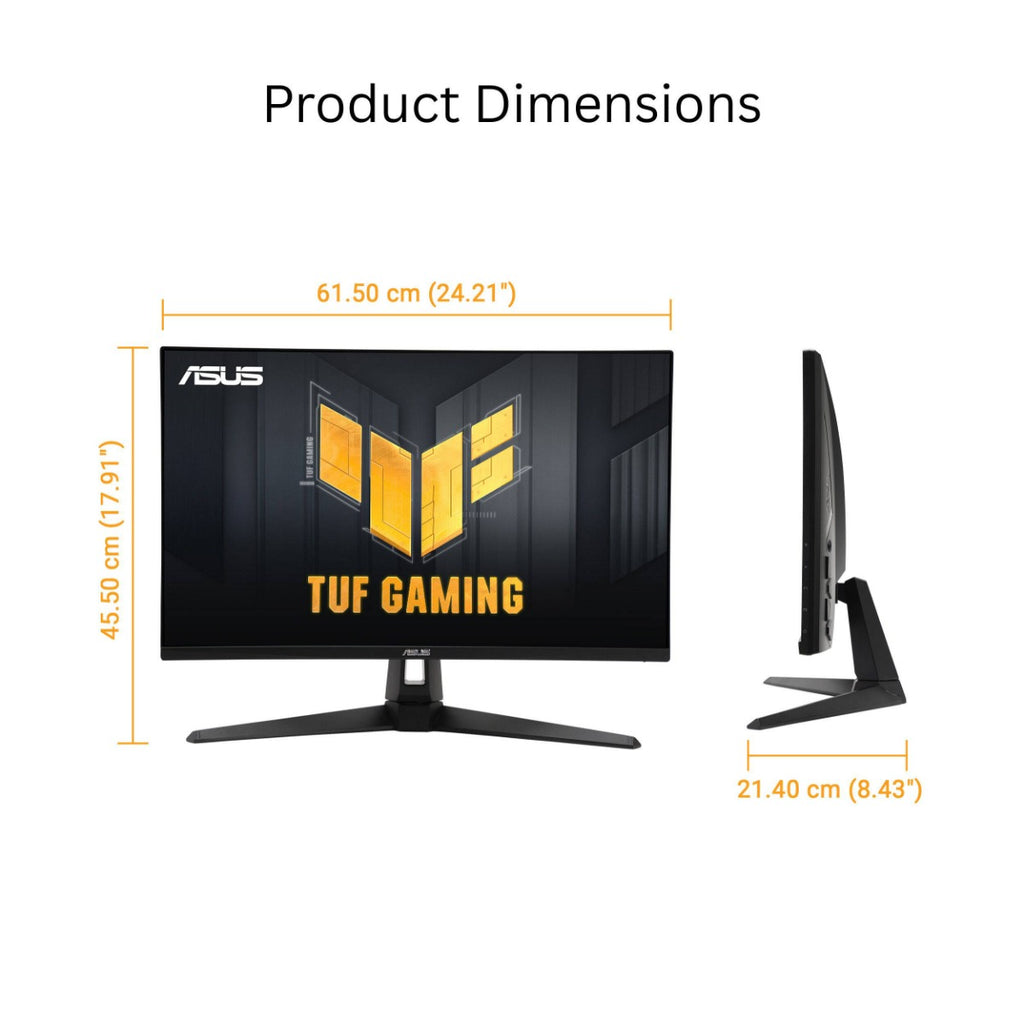 ASUS TUF Gaming VG27AQM5A 27" QHD 300Hz 0.03ms IPS Gaming Monitor