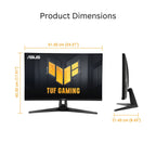 ASUS TUF Gaming VG27AQM5A 27" QHD 300Hz 0.03ms IPS Gaming Monitor