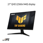 ASUS TUF Gaming VG27AQM5A 27" QHD 300Hz 0.03ms IPS Gaming Monitor