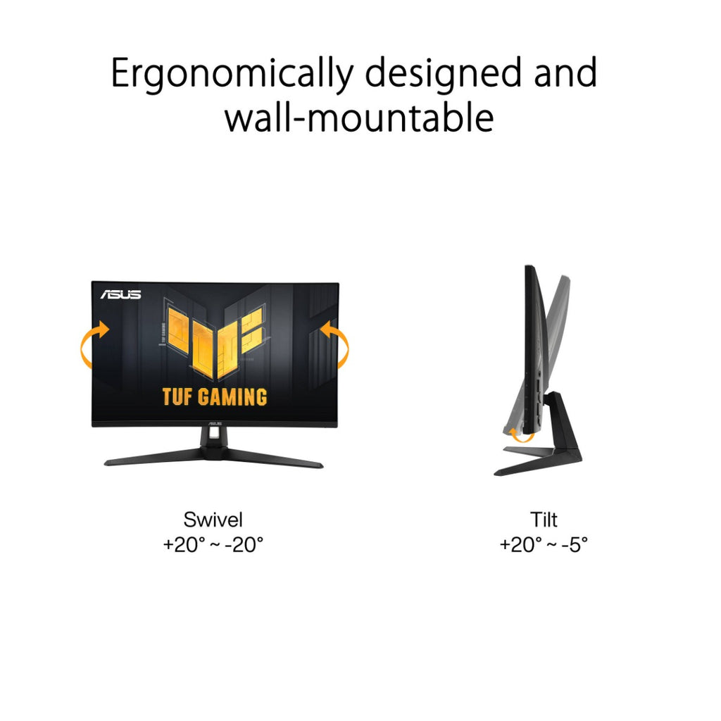 ASUS TUF Gaming VG27AQM5A 27" QHD 300Hz 0.03ms IPS Gaming Monitor