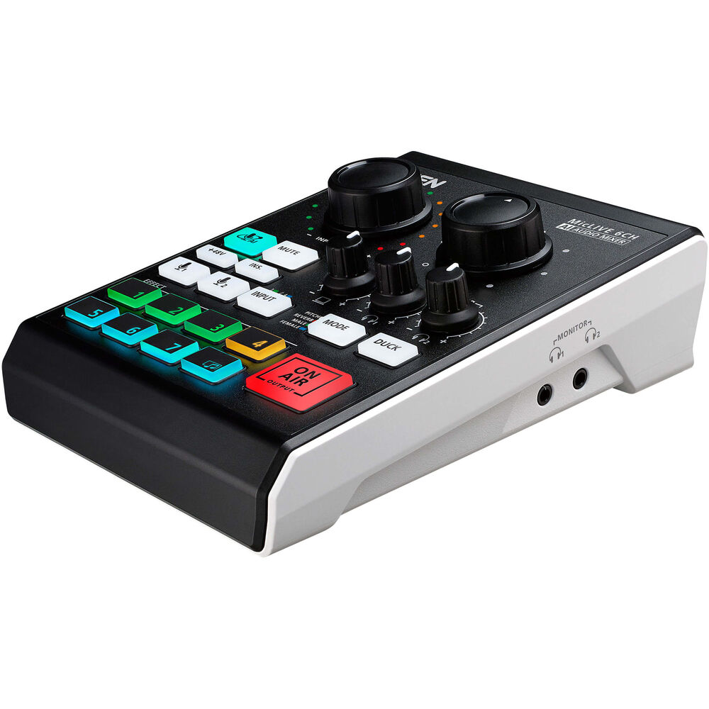 Aten UC8000 MicLive 6 Channel AI Audio Mixer