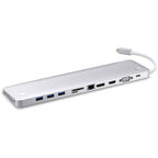 Aten USB-C 10-In-1 Multiport Dock with Power Pass-Through