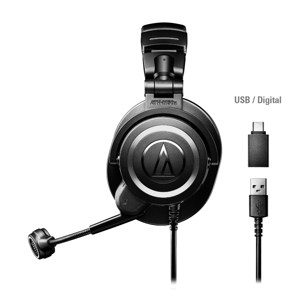Audio-Technica ATH-50xSTS-USB StreamSet Streaming Headset