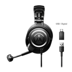 Audio-Technica ATH-50xSTS-USB StreamSet Streaming Headset