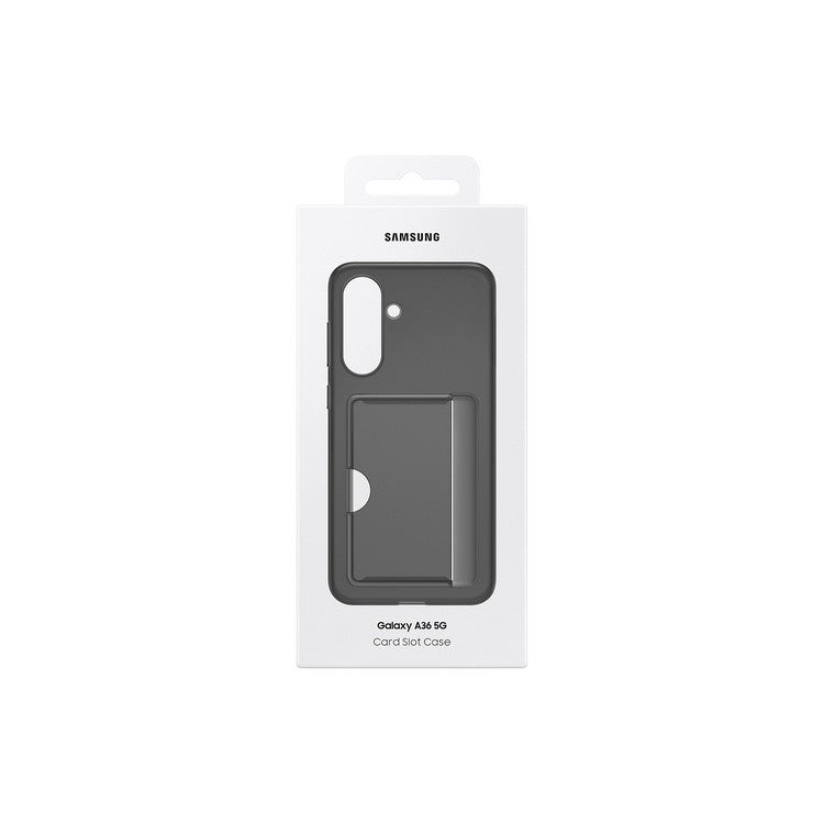 Samsung Galaxy A36 5G Card Slot Case (Black)