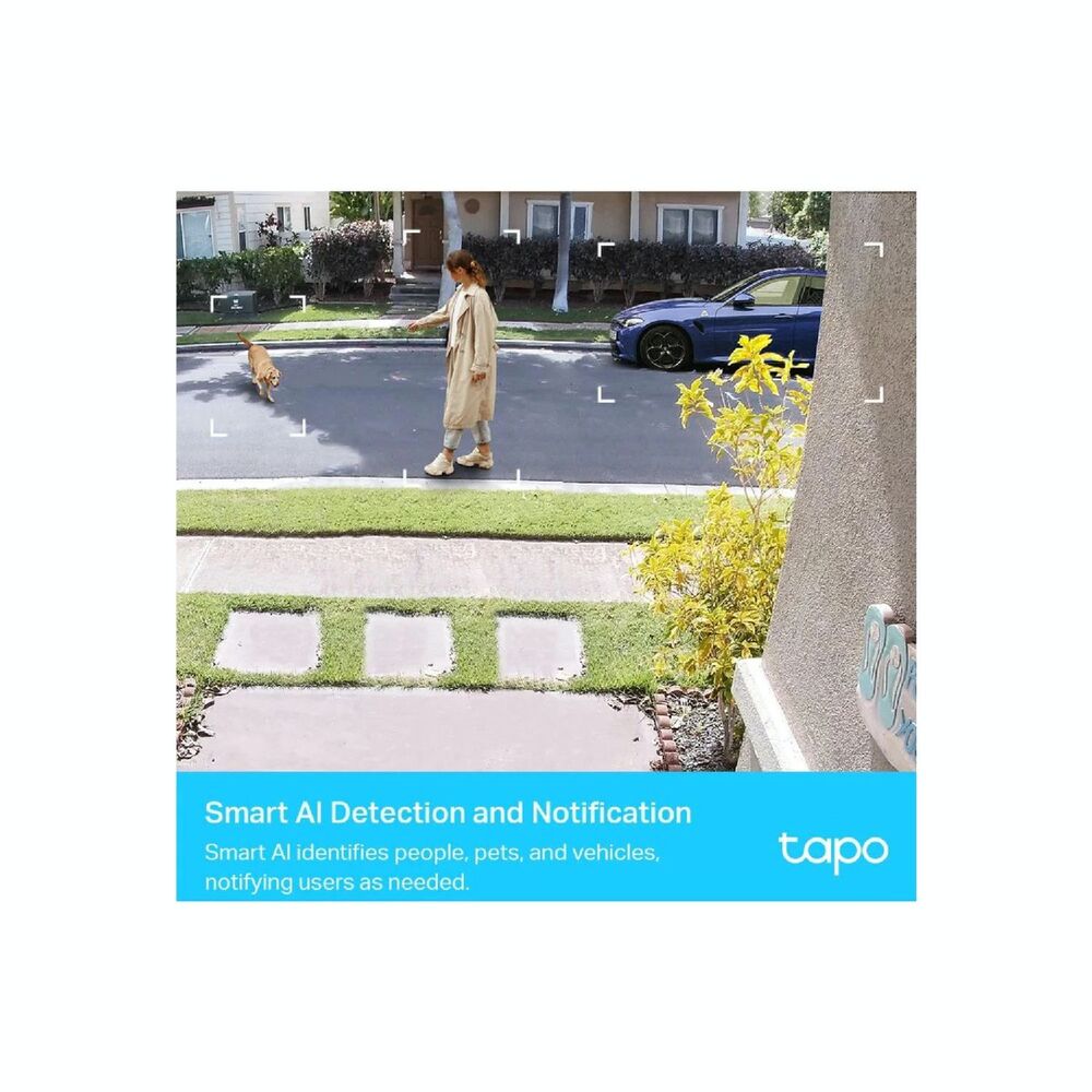 TP-Link Tapo Smart 2K Wire-Free Security Camera System (4 Pack)