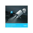 TP-Link Tapo Smart 2K Wire-Free Security Camera System (4 Pack)