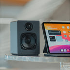 Audioengine A1-MR Multiroom Speakers with DS1 Speaker Stands