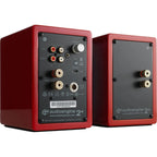 Audioengine A2+ Wireless Speakers with DS1 Speaker Stands (Red)