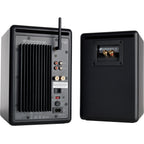 Audioengine A5+ Wireless Powered Bookshelf Speakers - Black Satin