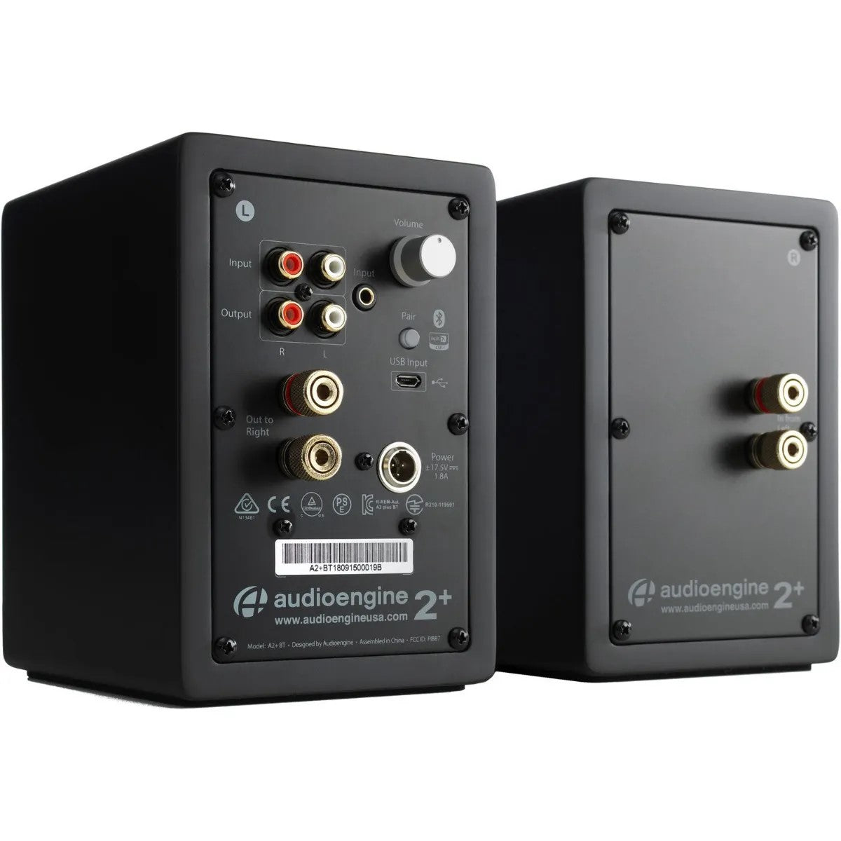 Audioengine A2+ Wireless Desktop Speakers - Satin Black
