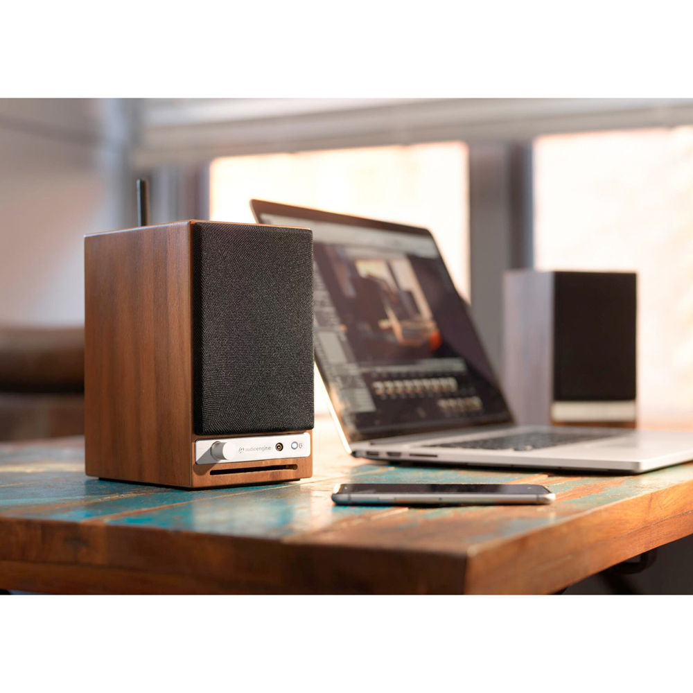 Audioengine HD3 Powered Desktop Speakers - Walnut