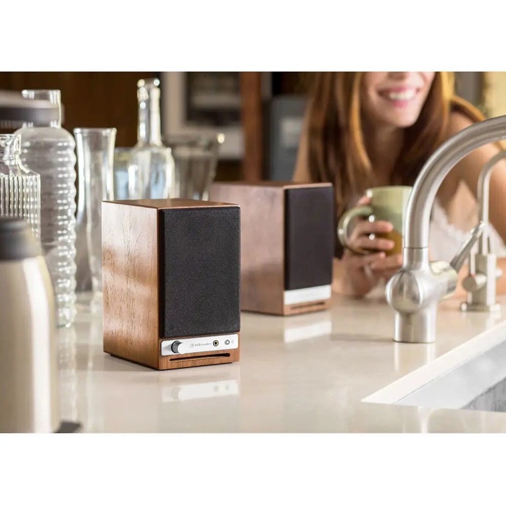Audioengine HD3 Powered Desktop Speakers - Walnut