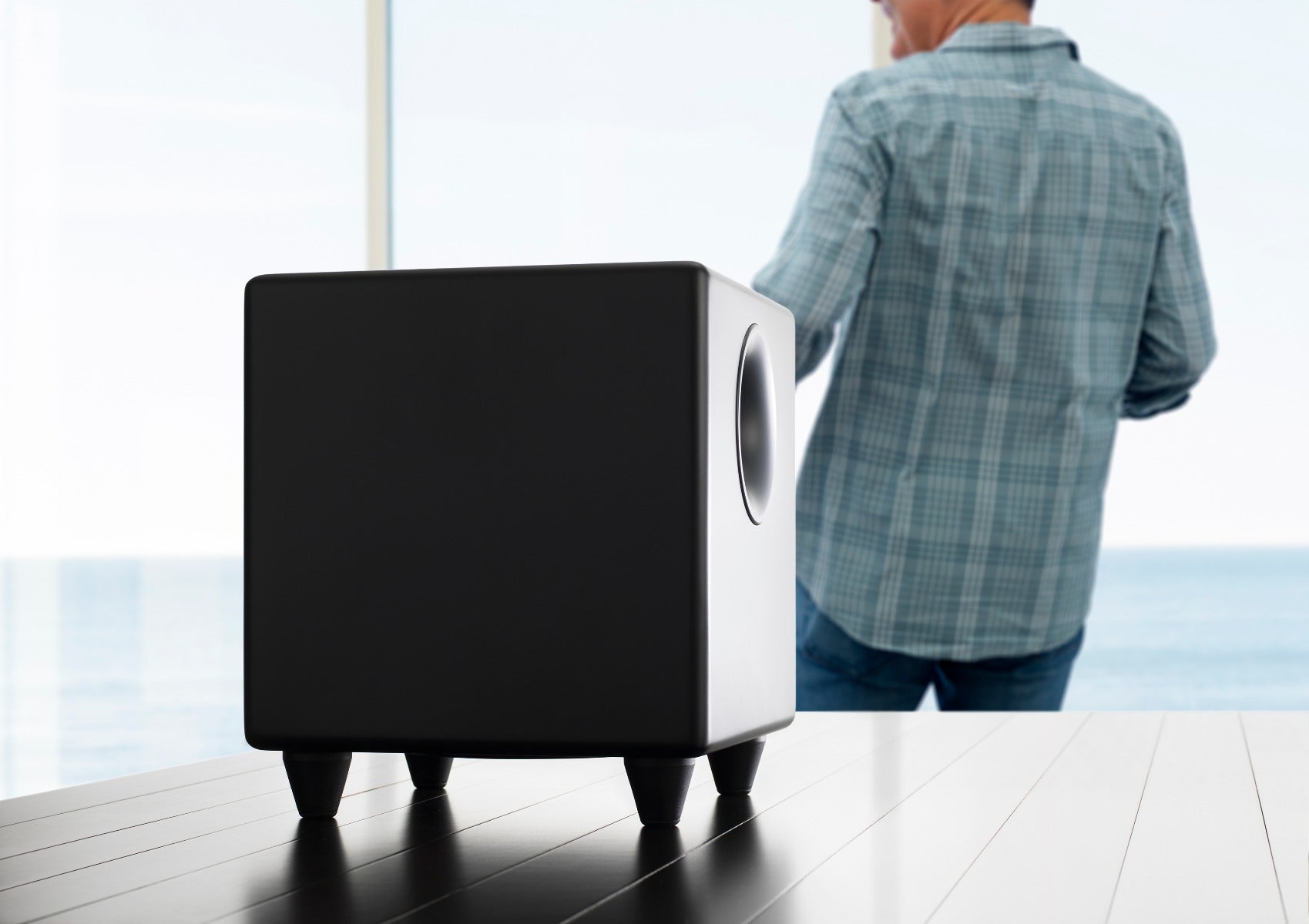Audioengine S8 Powered Subwoofer - Satin Black