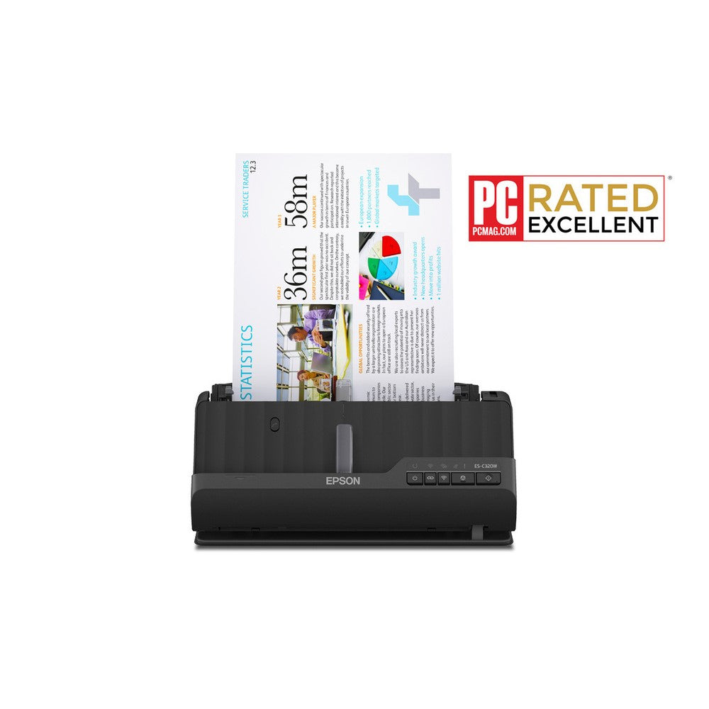 Epson WorkForce ES-C320W Compact Desktop Document Scanner