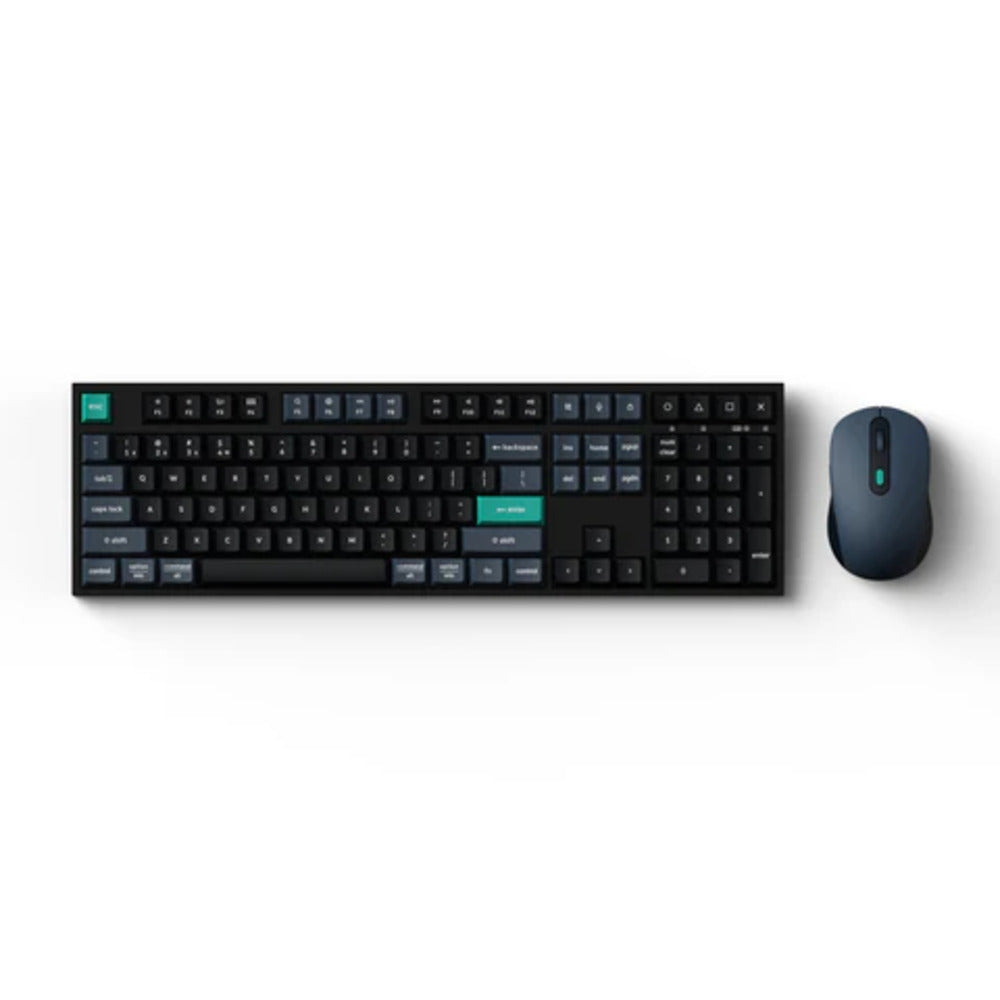 Keychron Silent Keyboard and Silent Mouse Wireless Combo (B36 Keyboard, BM25 Mouse)