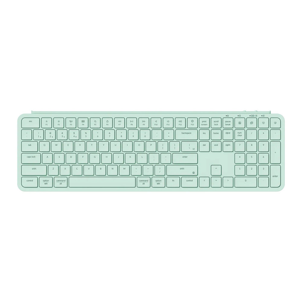 Keychron B6 Pro Ultra-Slim Wireless Keyboard (Mint Green)
