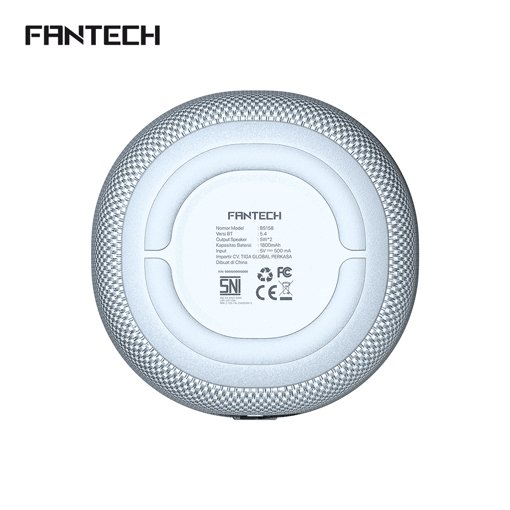 Fantech NeraBox Portable Wireless Speaker (Grey)