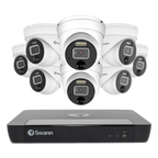 Swann 8 Dome Camera 16 Channel 12MP NVR Security System