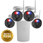  Swann SecureAlert 4K Security Kit with 4 Wi-Fi Cameras and NVR Tower