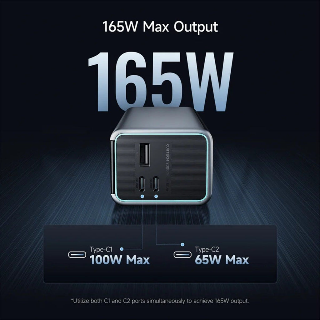 CUKTECH 15 20000mAh 165w Ultra Power Bank