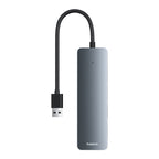Baseus UltraJoy Series 4-Port HUB Lite 15cm (Space Grey)