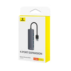 Baseus UltraJoy Series 4-Port HUB Lite 15cm (Space Grey)