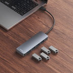 Baseus UltraJoy Series 4-Port HUB Lite 15cm (Space Grey)