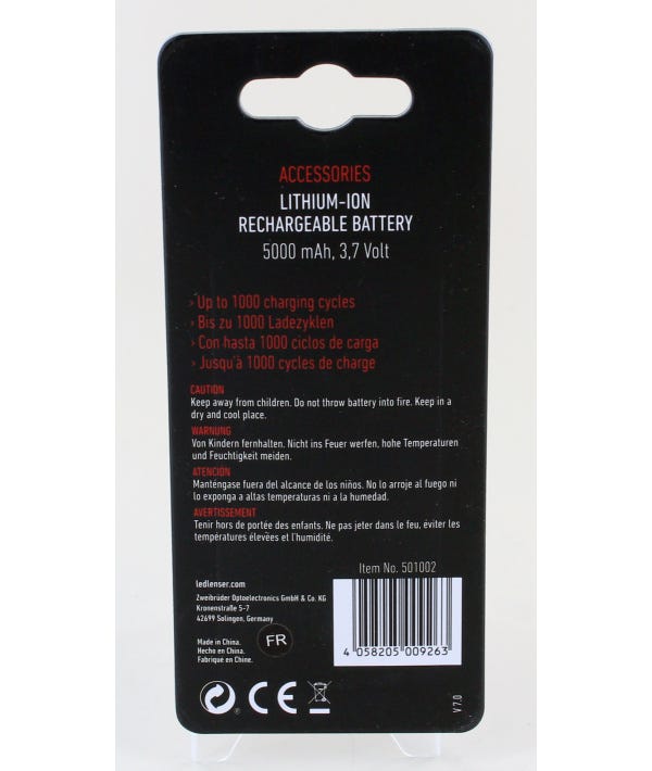 Ledlenser 26650 Rechargeable Battery