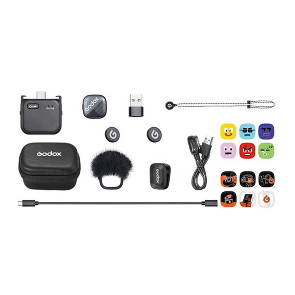 Godox Cube-OP3 1-Person Wireless Microphone System (2.4 GHz)