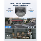Reolink TrackMix PoE 4K PTZ Security Camera