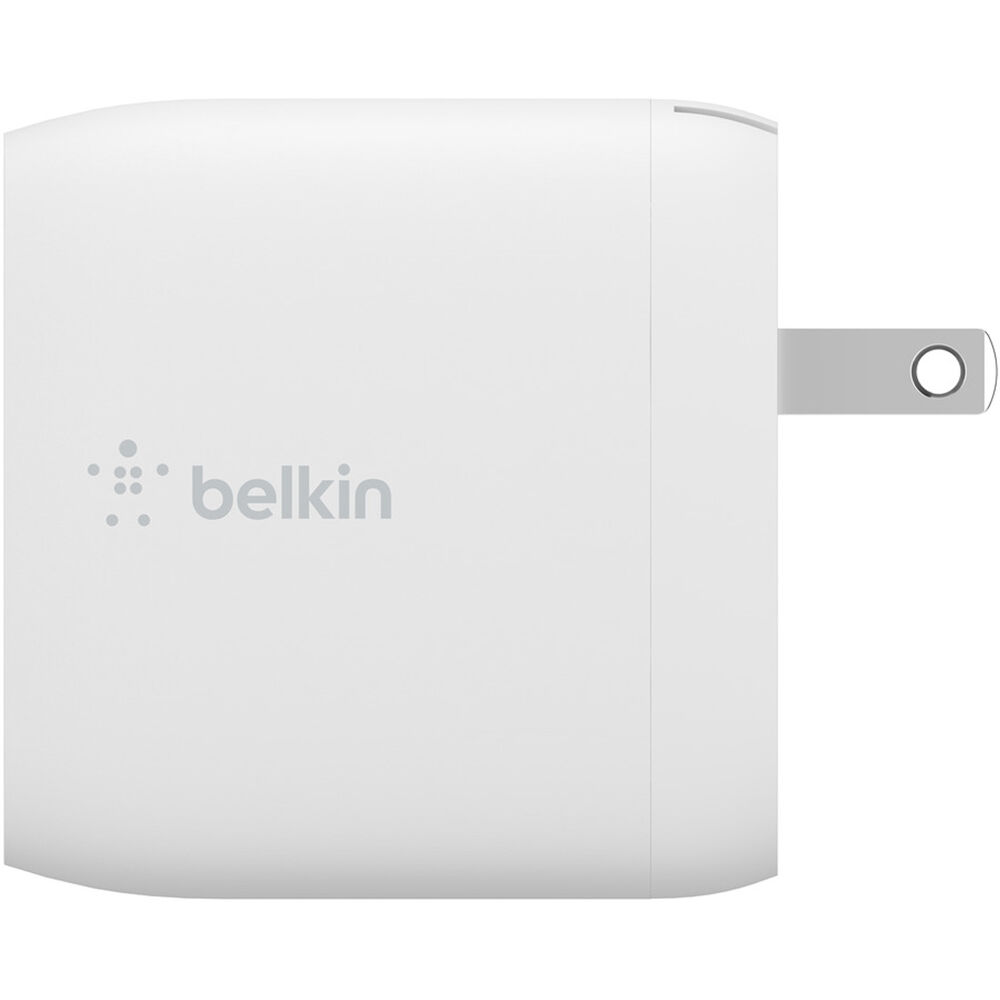 Belkin Boostcharge Dual USB-A Wall Charger 24W + USB-A to USB-C cable White
