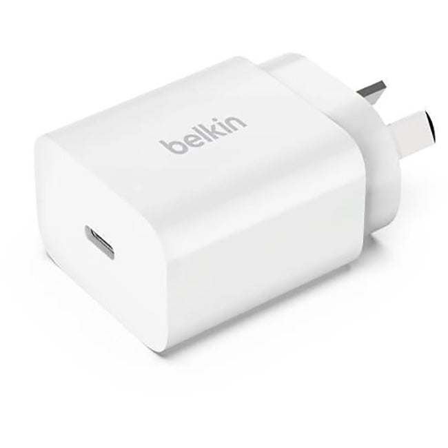 Belkin BoostCharge 20W USB-C Wall Charger (White)