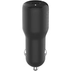 Belkin BoostCharge 42W USB-C PD Dual Car Charger (Black)