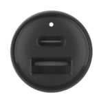 Belkin BoostCharge 42W USB-C PD Dual Car Charger (Black)