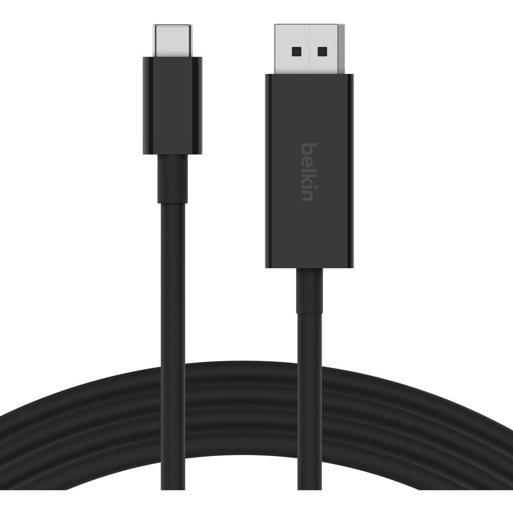 Belkin Connect 2m USB-C to DisplayPort 1.4 Cable (Black)