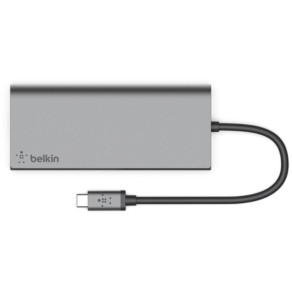 Belkin USB-C Multimedia Hub - Grey