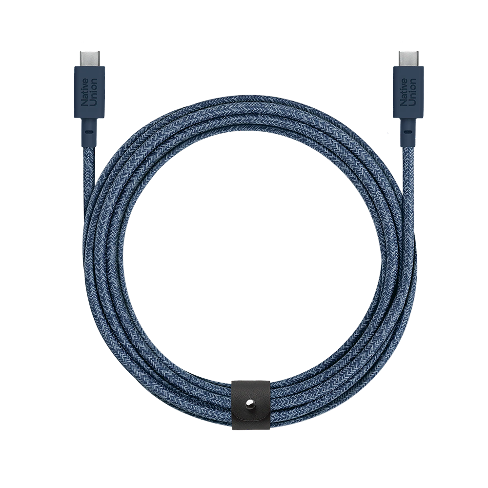 Native Union Belt Cable 3m USB-C to USB-C (Navy)