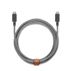 Native Union Belt Cable 3m USB-C to USB-C (Zebra) 