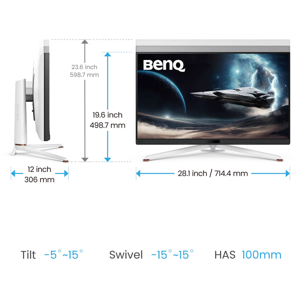 BenQ MOBIUZ EX321UX 32" 4K Mini-LED 144Hz 1ms IPS Gaming Monitor