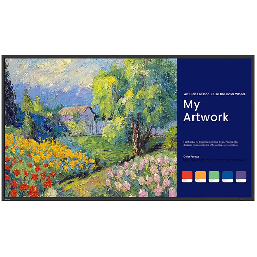 BenQ SL5504 55" 4K UHD Digital Signage with integrated Google