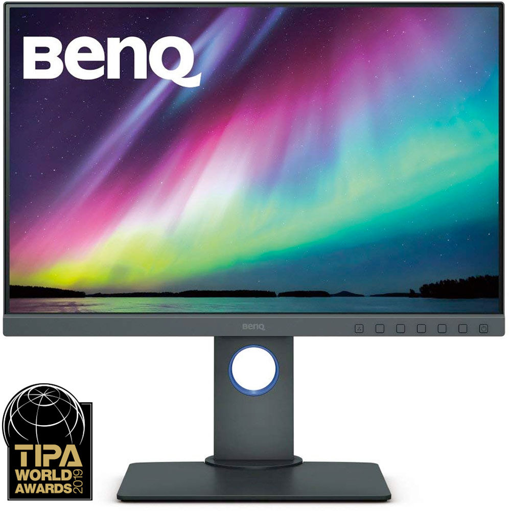 BenQ SW240 24-inch FHD IPS 99% Adobe RGB Colour Accurate Monitor for Photographers